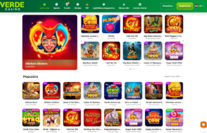 Verde kazino spēles